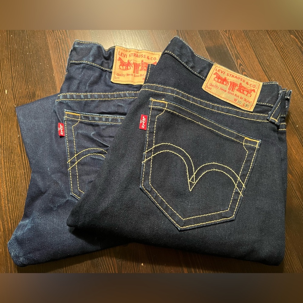 Levi’s Type 1 jeans bundle. Vintage from 2003 size 30x30